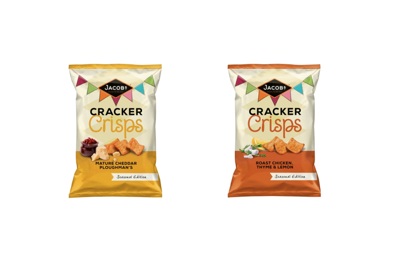 Jacob’s extends Cracker Crisps range with new flavours Sweets