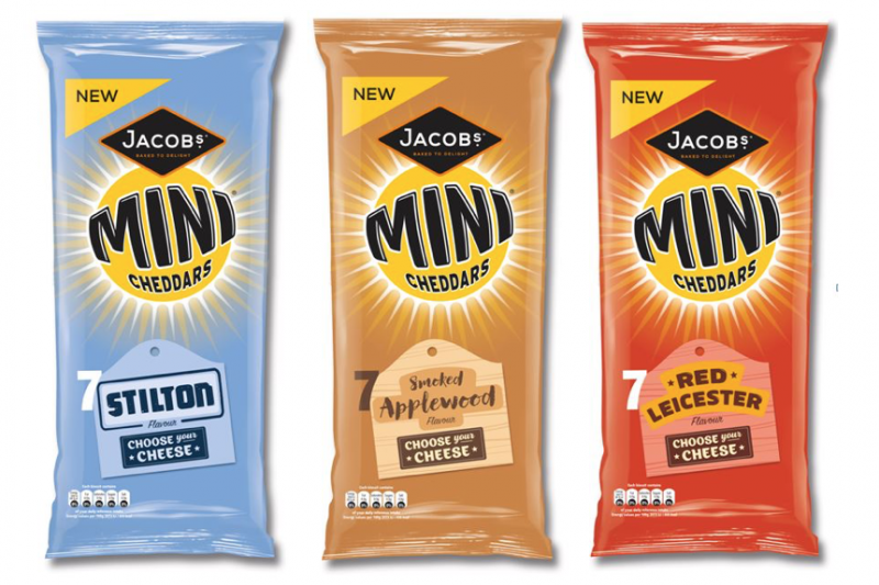 Jacob’s expands Mini Cheddars range Jacob’s expands Mini Cheddars range