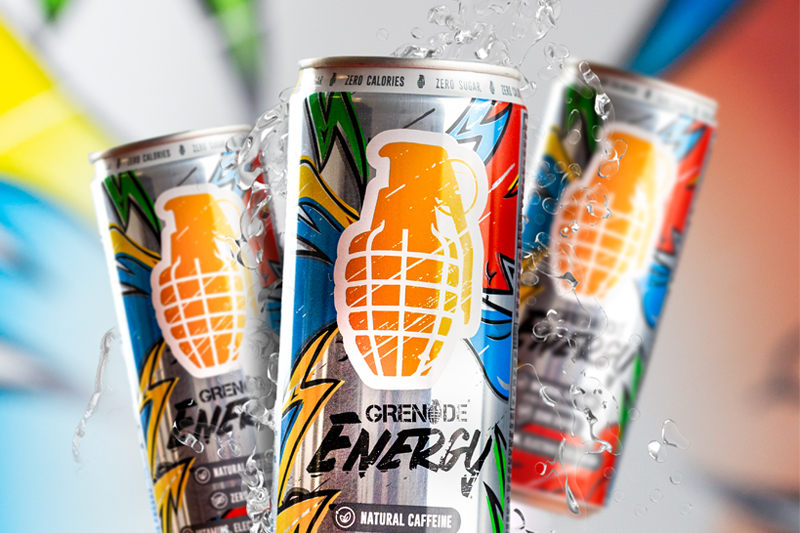 Grenade launches Energy drink Grenade launches Energy drink