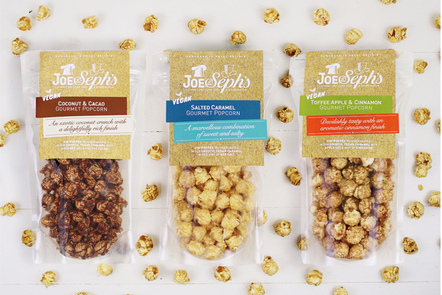 Joe & Seph's adds vegan popcorn range Joe & Seph's adds vegan popcorn range