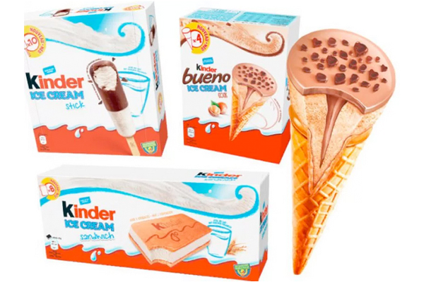 Kinder ice cream range | Sweets &amp; Savoury Snacks World