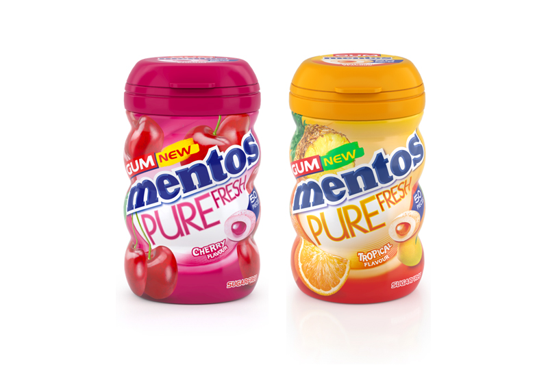 Mentos Pure Fresh Gum gets fruity refresh Mentos Pure Fresh Gum gets fruity refresh