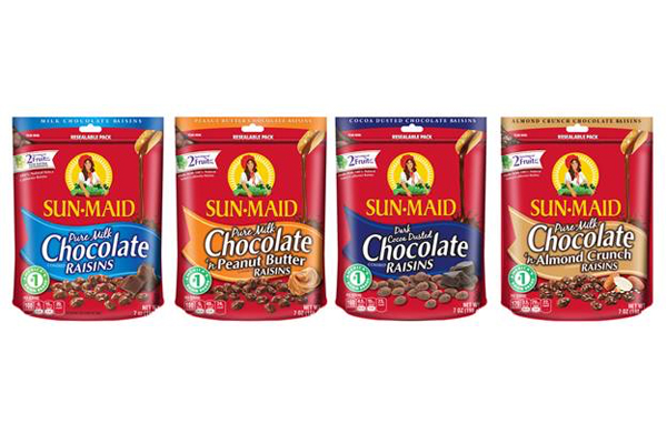 Sun-Maid Raisins introduce three new variants Sun-Maid Raisins introduce three new variants