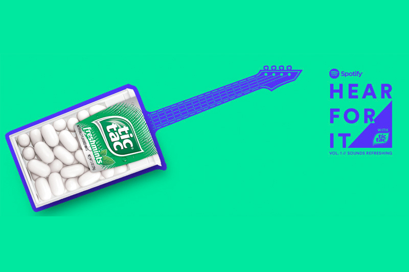 Tic Tac partners with Spotify for live music event Tic Tac partners with Spotify for live music event